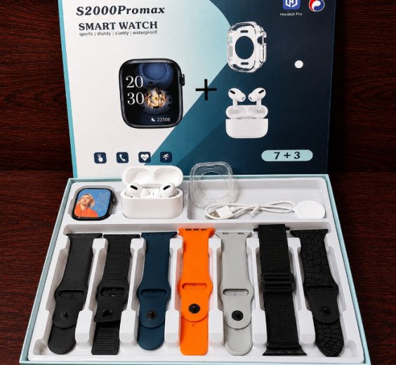 S2000 pro max smartwatch black